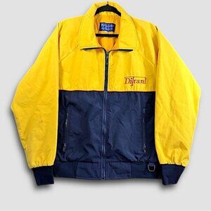 Vintage Ditrani 1985 Panorama BC Alpine Skiing World Cup Bomber Jacket Size XL